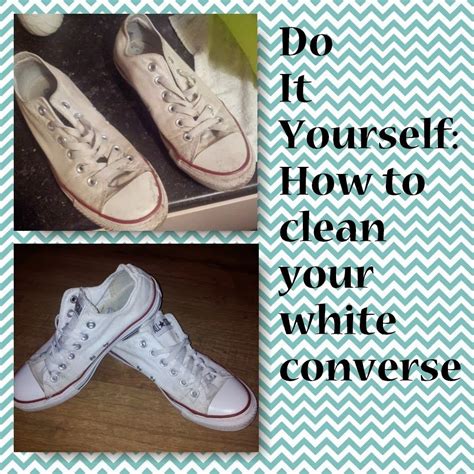 white converse cleaning solution.